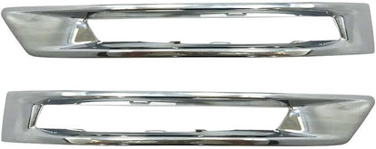 ya 10 9.16 zhengce A pair of front bumper fog light grille covers suitable for the 2014-2016 f