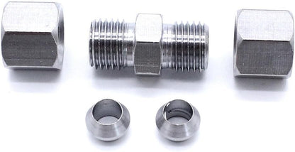 ya 10 9.16 baidi Brake Line Fitting for Brake Pipe 4 without Flanging Connectors 75mm 10pcs