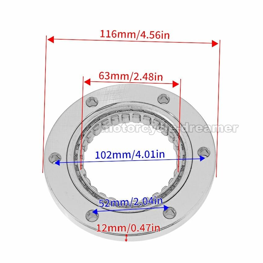 ya 13 9.15 baidi Clutch Starter One Way for Kymco MXU 450i 4x4 2011-2016/2018-2020