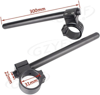ya 6 8.24 baidi 31mm Fork Clip-ons Handle Grip Handlebar Fork Tube Universal 3 Color Motorcycle