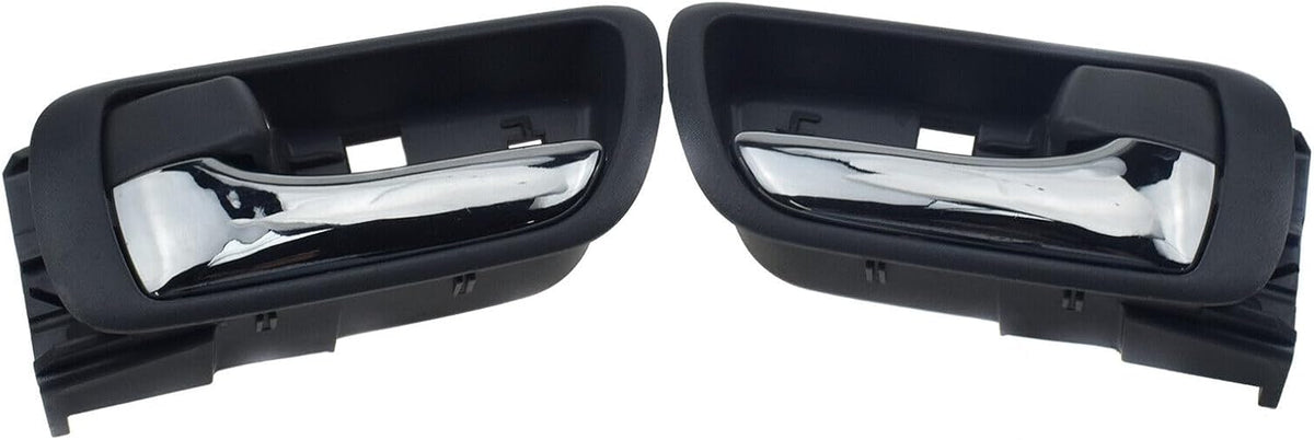 ya 9 10.24 Pair of Inner Door Handles LH and RH Chrome for Toyota for Camry 2002-2006