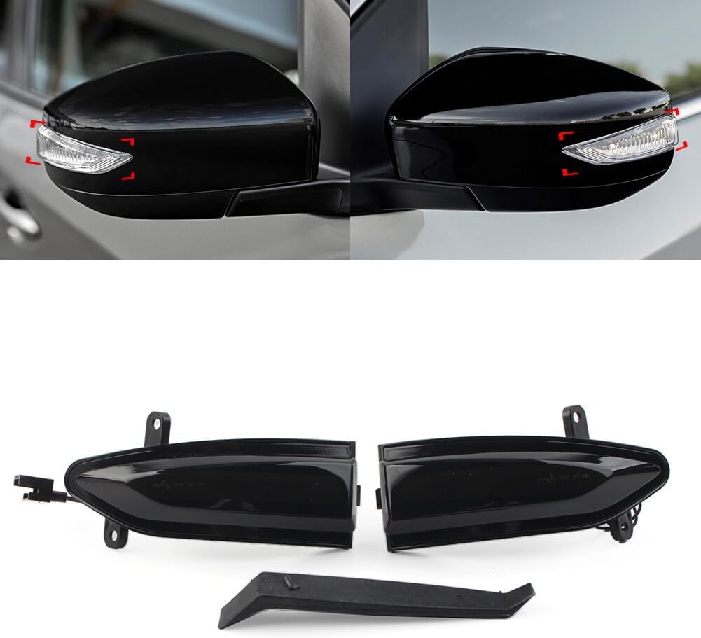ya 11 9.14 baidiLED Side Mirror Turn Signal Light for Nissan Altima Teana Sylphy Pulsar Tiida
