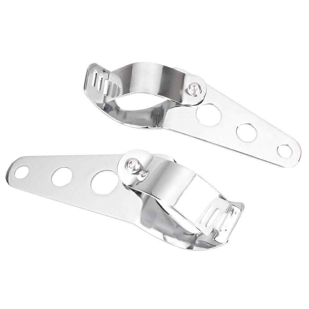 ya 6 8.14 38-43mm Universal Headlight Mount Bracket Fork Ear for Harley Chopper Cafe Racer