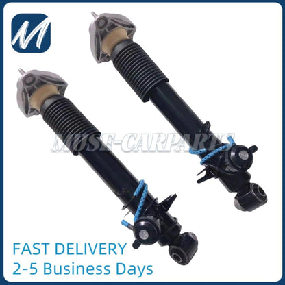 ya 12 10.8 baidi 2X Rear Shock Struts Assys EDC Fit for BMW X5 F15 F85 X6 F16 F86 xDrive35i 50i 14-19