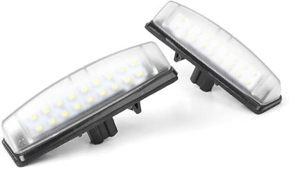 ya 4 8.8 2pcs White LED License Plate Lights Fit for Lexus IS300 IS200 LS430 ES300 ES330