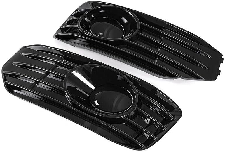 ya 10 9.16 zhengce 2X FRONT BUMPER GRILL FOG LAMP LIGHT COVERS for VW T5 T5.1 SPORTLINE 2010-2