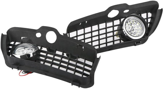 ya 4 8.10 for VW for Golf MK3 for JETTA Cabrio 93-1998 Front Bumper Grill LED Fog Light Lamp Set