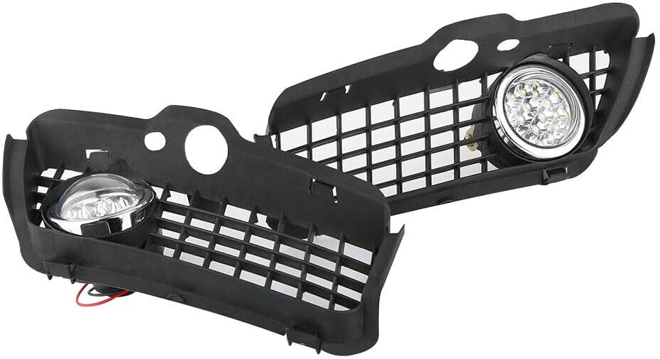 ya 10 9.16 zhengce for VW for Golf MK3 for JETTA Cabrio 93-1998 Front Bumper Grill LED Fog Lig