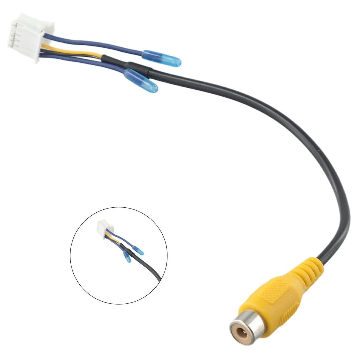 ya 23 10.7 baidi Practical Cable Adaptor Backup Camera 1pc Backup Camera Cable Connector
