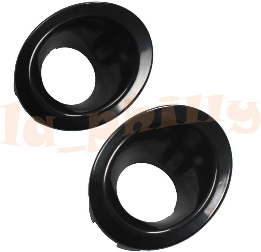 ya 9 10.24 1Pair Front Fog Lamp Light Bezel Unpainted Left & Right for Land Rover LR2 08-13