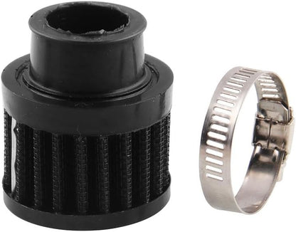 ya 13 9.15 baidi Round Car Cold Air Intake Crankcase Ventilation Filters Kit Respirator 2Pcs 25mm