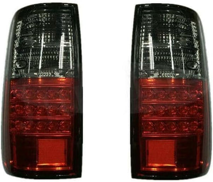 ya 10 9.16 zhengce Red/Smoke Rear LED Tail Lights Pair For 1991-1997 for Toyota for Land Cruis