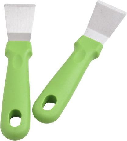 ya 14 9.20 baidi enable Blade for Tough Residues 2Pcs Stainless Steel Oven Scraper-1