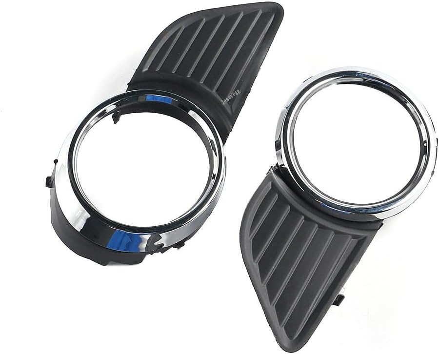 ya 9 10.24 2x Front Bumper Fog Light Lamp Cover Grille L + R for Toyota for Sienna 2011 to 2017