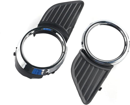 ya 9 10.24 2x Front Bumper Fog Light Lamp Cover Grille L + R for Toyota for Sienna 2011 to 2017