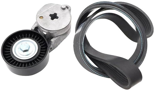 ya 4 8.8.2 Engine Accessories Drive Belt Tensioner + Belt for Toyota for Camry 12-17 / for RAV4 09-18