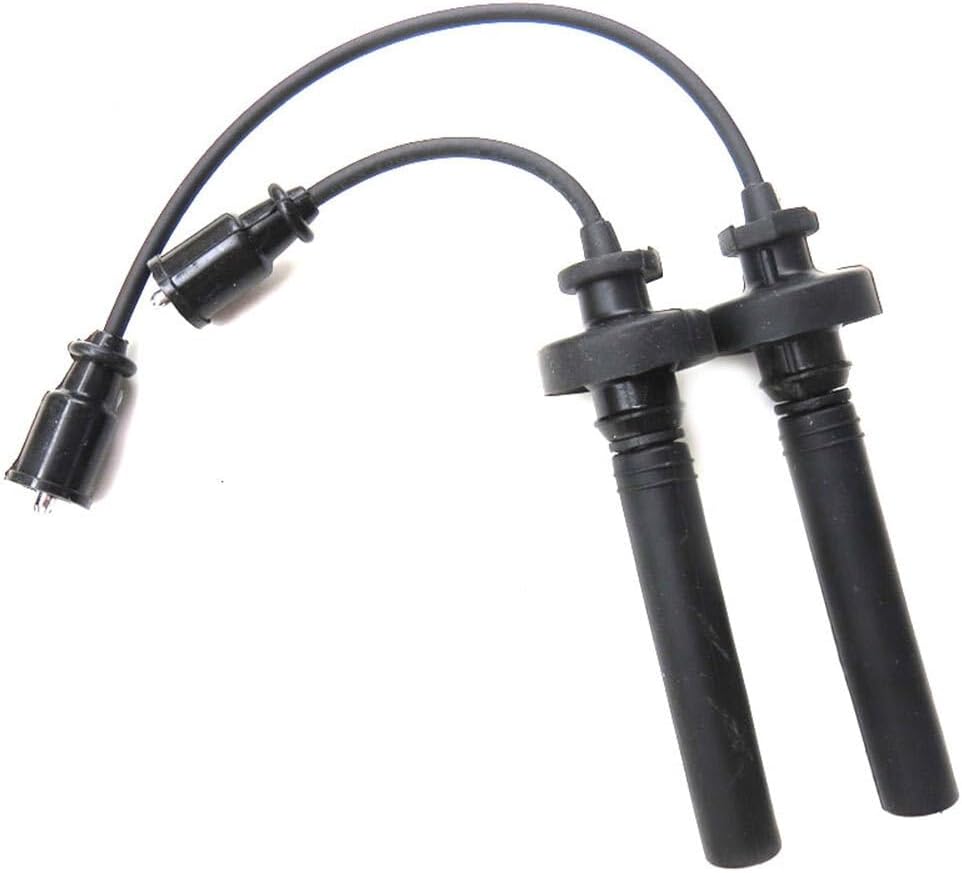 ya 4 8.10 2PCS Spark Plug Wire Ignition Cable MD365102 for Mitsubishi Lancer 1.6L 02-06