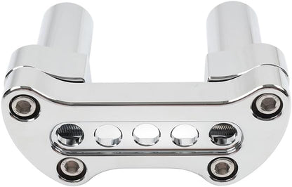 ya 4 8.8.2 3.5 Handlebar Riser & Top Clamp Fit for Harley Dyna Softail Sportster Street bob