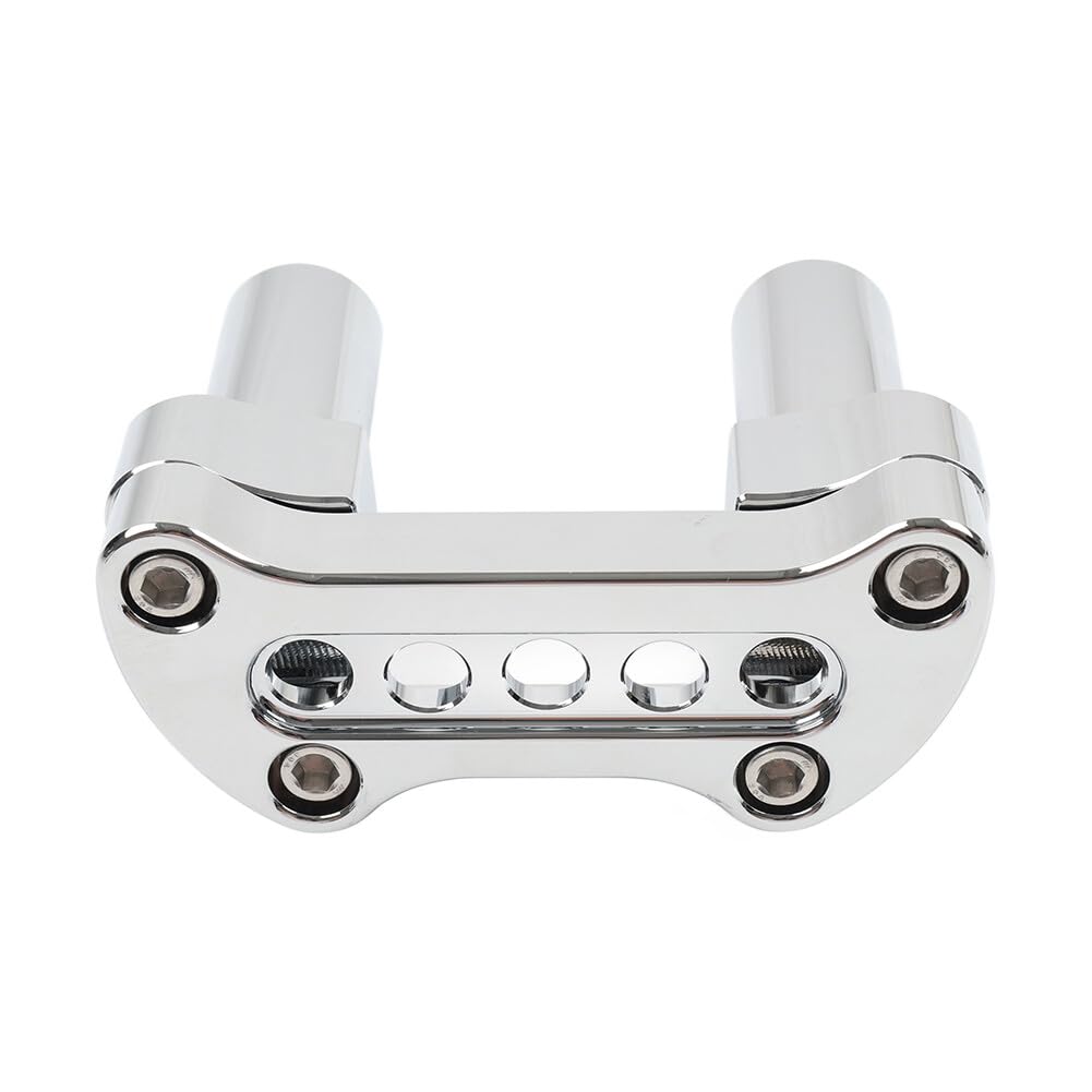 ya 4 8.8.2 3.5 Handlebar Riser & Top Clamp Fit Harley Dyna Softail Sportster Street bob