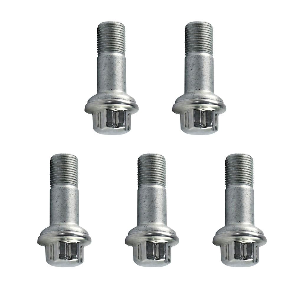 ya 5 8.10 for Chrome for Mercedes-Benz ML550 S500 GLK350 S550 CL500 GL450 Lug Bolt Nut 5 pcs-.