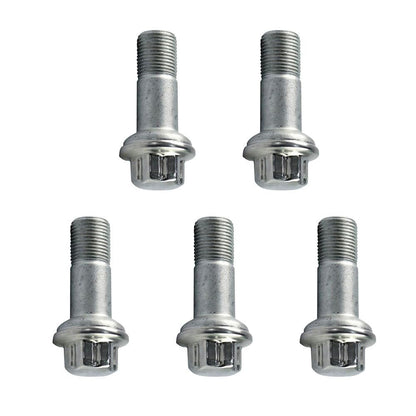 ya 5 8.10 for Chrome for Mercedes-Benz ML550 S500 GLK350 S550 CL500 GL450 Lug Bolt Nut 5 pcs-.