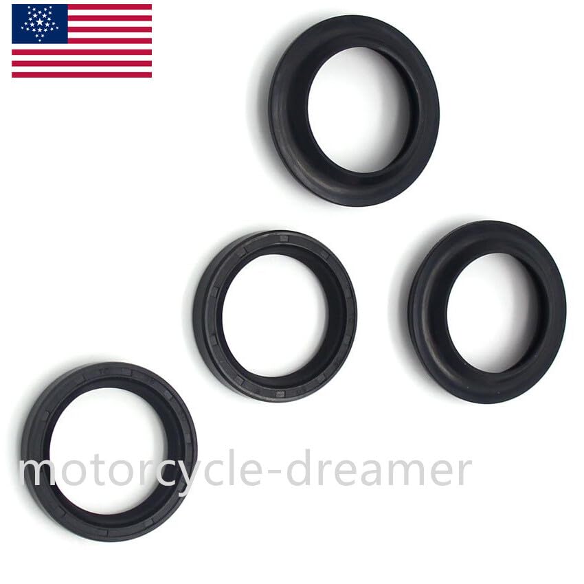 ya 13 9.15 baidi for Suzuki Fork Dust Wiper Seals Kit LS650 Boulevard S40 LS650 Savage 1986-04