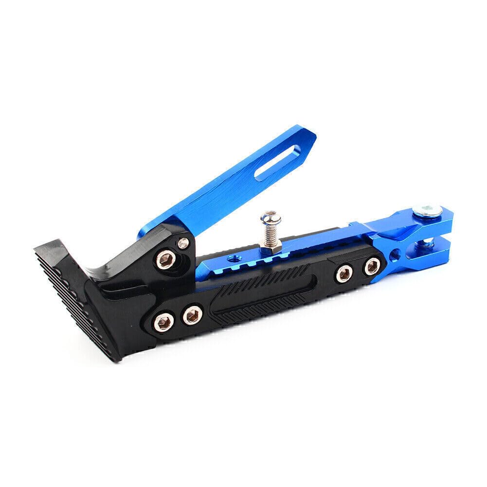 ya 9 10.24 Motor Stainless Steel Non-Slip Adjustable Kickstand Foot Side Support Stand