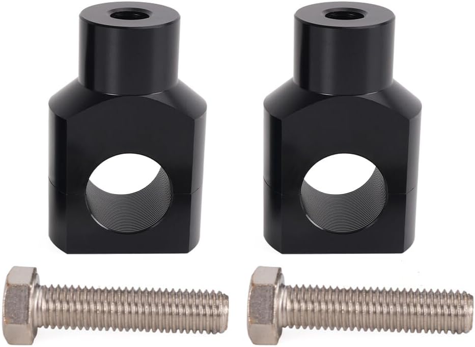 ya 13 9.15 baidi 1 Black Motorcycle Handlebar Risers for Harley Dyna Fatboy Softail Sportster