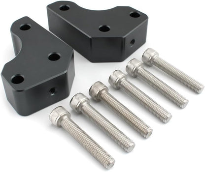 ya 6 8.14 Fit for Kawasaki GTR1400 Concours 1400 08-22 AL Handlebar Risers Height Up Adapters