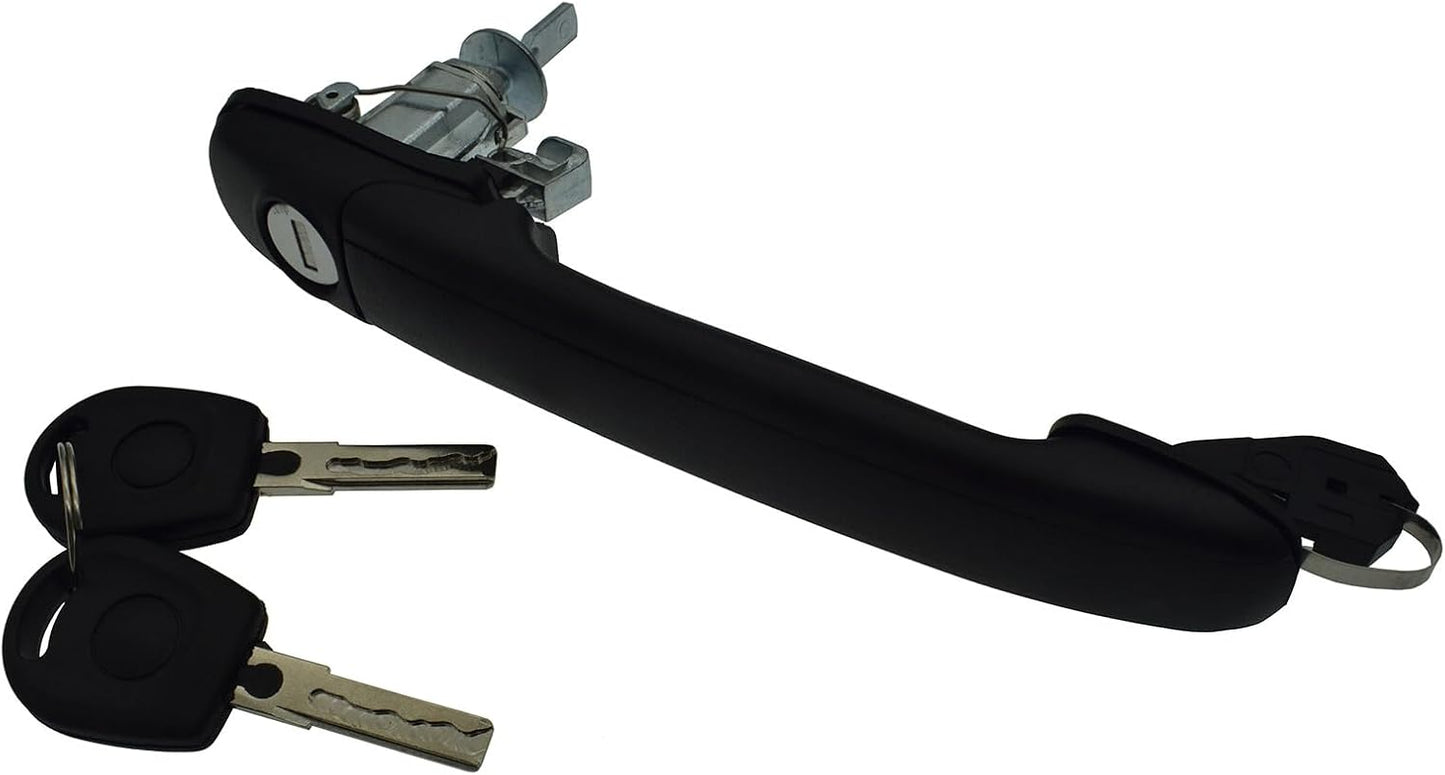 ya 5 8.10 Front Left Outer Door Handle with Lock Barrel Key for Ford Galaxy for VW Beetle