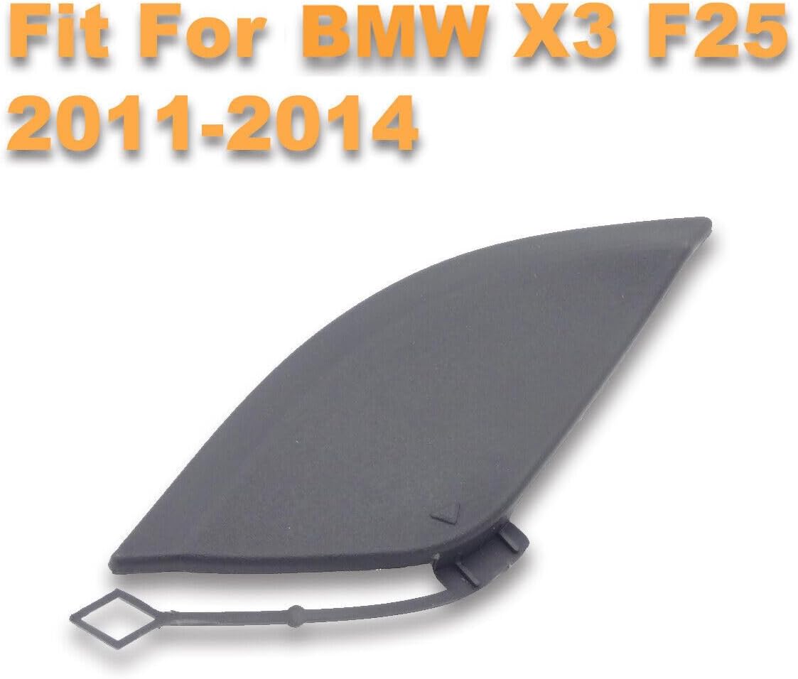 ya 5 8.24 baidi Front Bumper Tow Eye Hook Cover Unpainted Fit for BMW X3 F25 2011 2012 2013 2014