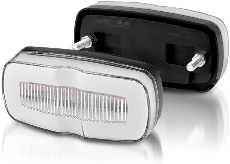 ya 4 8.14 One pair of LED side marker lights fender turn signal lights mobile truck trailer @