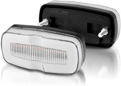 ya 4 8.14 One pair of LED side marker lights fender turn signal lights mobile truck trailer @