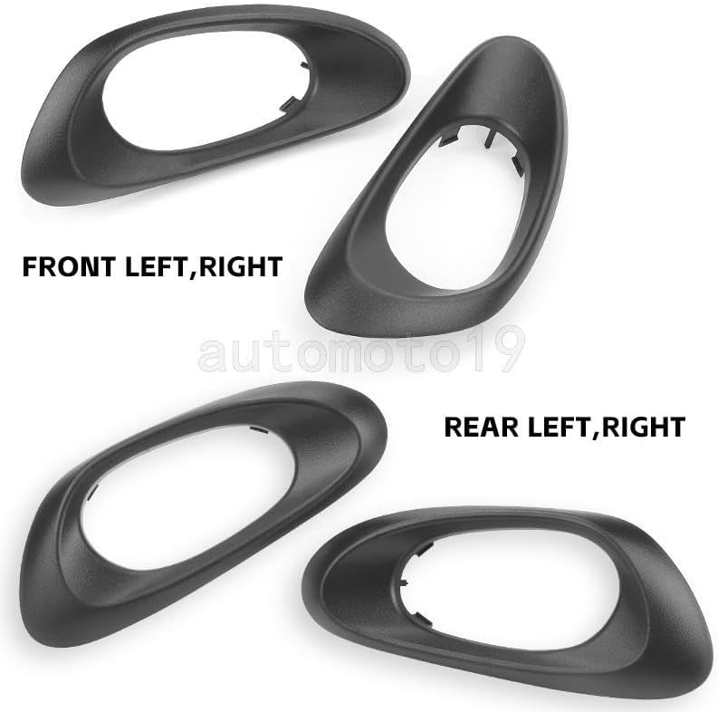 ya 10 9.16 baidi Inside Door Handle Trim for Chevrolet Trailblazer 2002 2003 2004 2005 2006-09