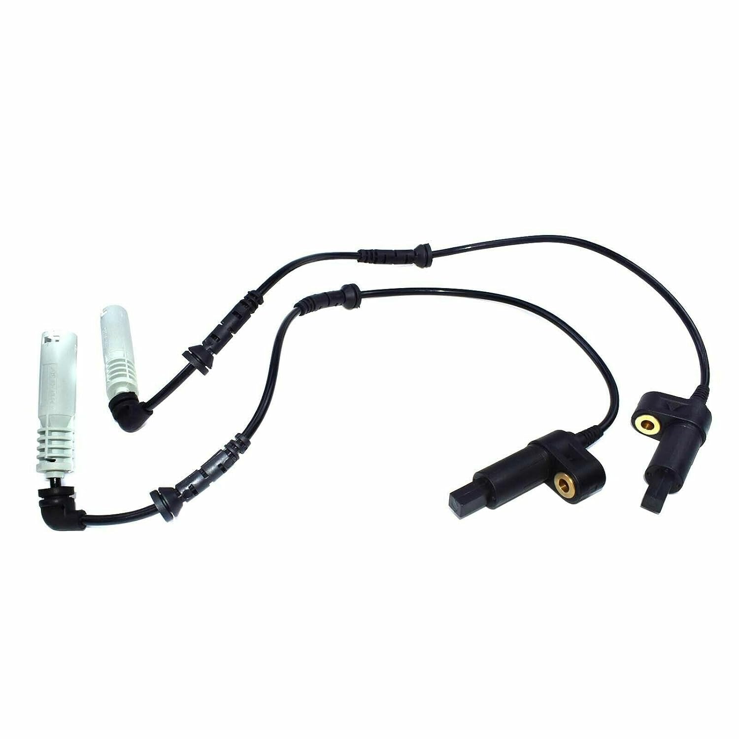 ya 2 8.15 2Pcs Front L/R ABS Speed Sensor 34521164651 for BMW E46 323i 325i 328i M3