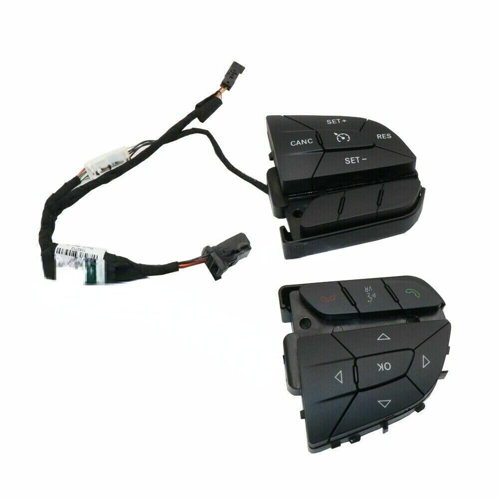 ya 9 10.24 68321893AA 68146856AC Suitable for 14-18 for Dodge for Jeep Steering Wheel Evic for Audi o Switch -