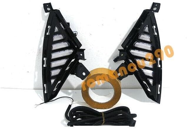 ya 9 10.24 for Hyundai for Elantra 2021 LED Front Fog lights/Driving Lights Turn signal Lights