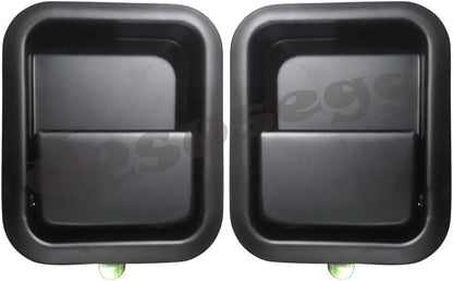 ya 9 10.24 Front LH&RH Side Outside Full Door Handle Metal Fit for 1997-2006 for Jeep for Wrangler