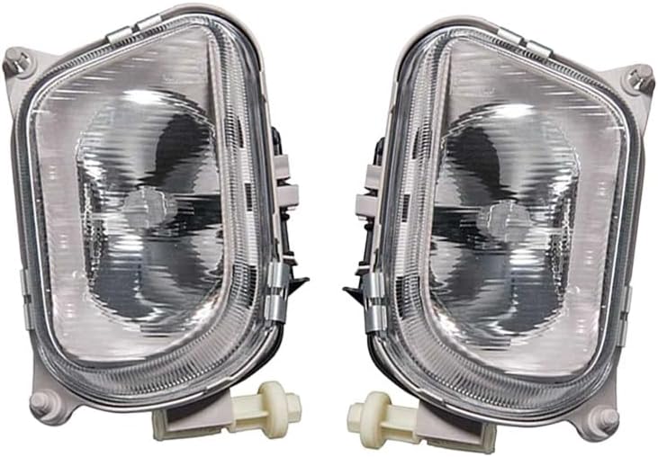 ya 9 10.24 Front Left & Right Bumper Fog Light Lamp Without Bulb For E-Class W210 1996-1999
