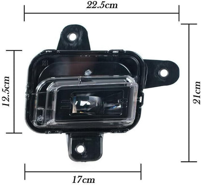 ya 10 9.16 zhengce Pair Side LED Front Bumper Fog Light Fog Lamp 2Pcs for GMC for Sierra 1500