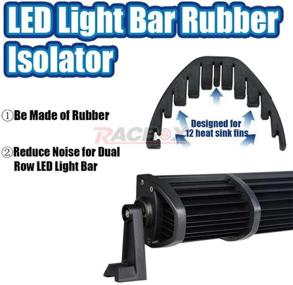 ya 7 8.24 baidi 5X For 50 52 LED Light Bar Noise Isolator Silencer Resonance Damper Offroad US