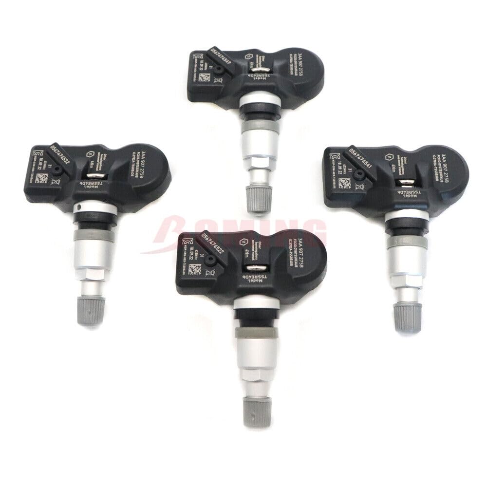 ya 4 8.8 4-Pack TPMS 3AA907275B Tire Pressure Monitoring Sensor for VW CC for Tiguan 