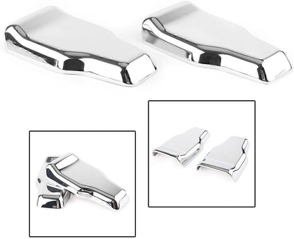 ya 4 8.14 2pcs Window Hinge Cover Trim for Jeep for Wrangler JL 2018 2019 Chrome ABS