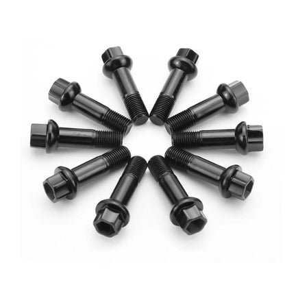 ya 10 9.16 baidi 10PCS A0009907607 Wheel Lug Bolt Nuts for Mercedes-Benz GLE300D GLE350 GLK250