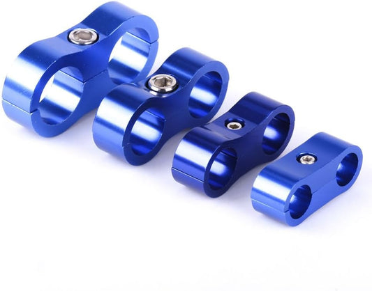 ya 4 8.8.2 4-pack AN6/AN8/AN10 braided hose separator wire clamp fastener fuel line