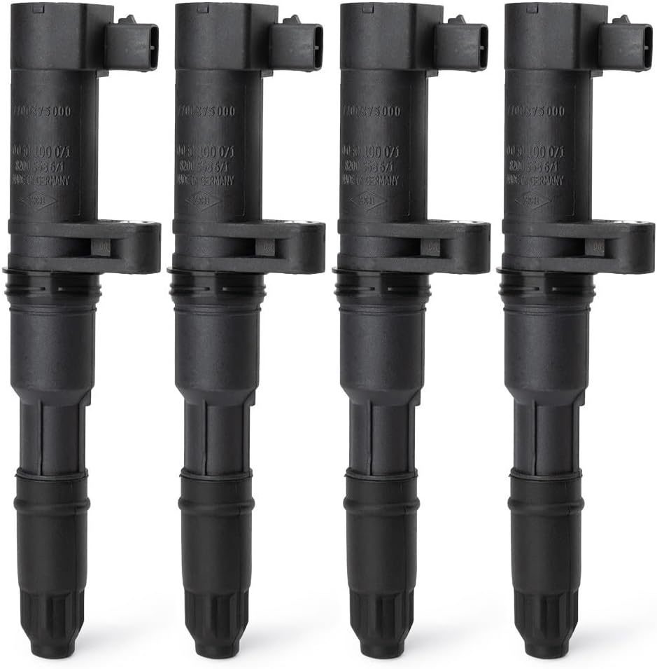 ya 4 8.24 baidi 4X 7700875000 Ignition Coil for Renault Megane Laguna Kangoo for Opel Vivaro for Dacia
