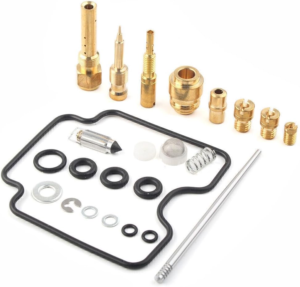 ya 2 8.15 FIT for Yamaha Kodiak 400 YFM400FA 4x4 2000-2006 Carburetor Repair Carb Rebuild Kit