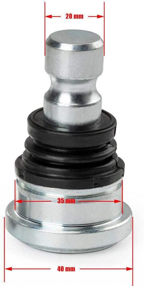ya 9 10.24 4-Pack OE Style Upper Lower Front Ball Joints for Polaris RZR 900 - XP 4 S Trail