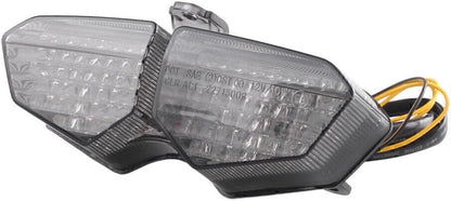 ya 5 8.24 baidi Fit 2006-2009 for Yamaha YZF R6S Smoke LED Taillight Rear Brake Turn Signals Light