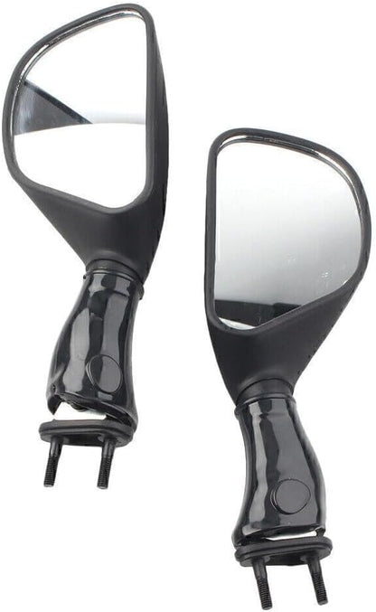 ya 2 8.15 for Kawasaki 650R 06-08 ZX6R 98-02 ZX9R 98-03 Black L&R Rear View Mirrors